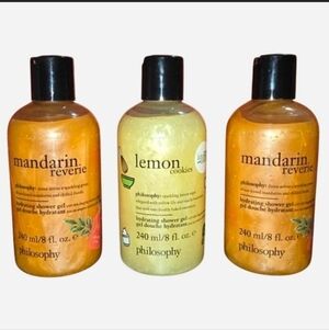 Philosophy Shower Gel Set - Mandarin (X2) and Lemon